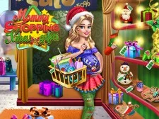 Mommy Shopping Xmas Gifts game background