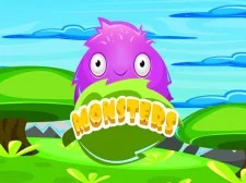 Monster Color Match game background