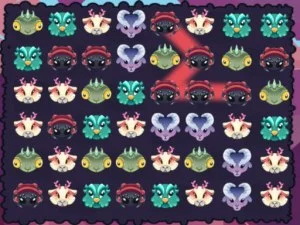 Monster Matching game background