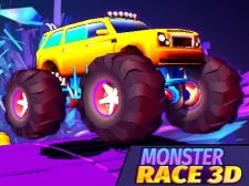 Monster Race 3D game background