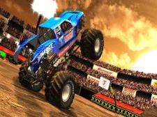 Monster Truck Dessert Racing Game 3D 2019 game background