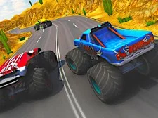 Monster Truck Extreme Racing game background