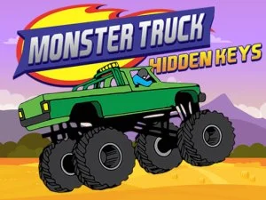 Monster Truck Hidden Keys game background