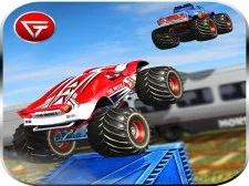 Monster Truck Impossible Track : Monster Truck Stunts game background