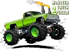 Monster Truck Puzzle 2 game background