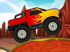 Monster Truck Racing game background