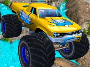 Monster Truck Speed Race game background