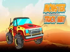 Monster Truck Way game background