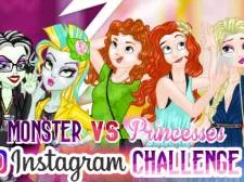 Monster Vs Princess Instagram Challenge game background