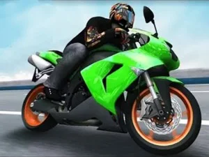 Moto 3D Racing-uitdaging game background