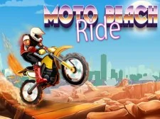 Moto Beach Ride game background