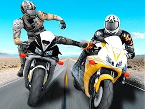 Moto Bike Attack Race Master game background