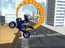 Moto City Stunt game background