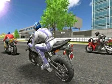 Мотоцикл Гонщик 3D