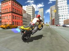 Motorbike Simulator Stunt Racing game background
