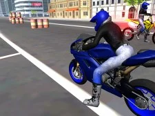 Motorbike Simulator game background
