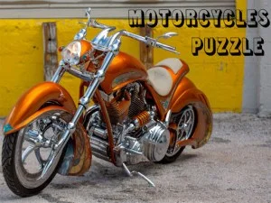 Motorcycles Puzzle game background