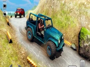 Mountain Climb Passenger Jeep Simulator Game game background