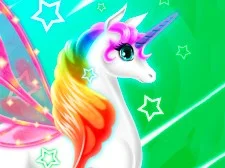 My Little Pony Unicorn Dress Up game background