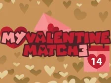 My Valentine Match 3 game background