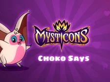 Mysticons Choko Say game background