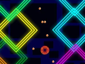 Neon Path game background
