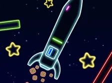 Neon Rocket game background