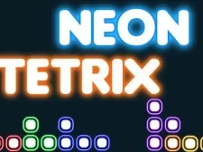 Neon Tetrix game background