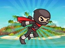Ninja Run Online game background