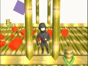 Ninja Runs 3D game background