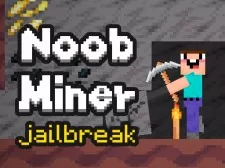 Noob Miner: Escape from prison game background