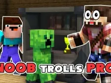 Noob trolls Pro game background