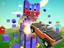 Nubic Stunt Car Crasher game background