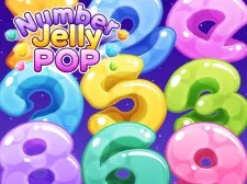 Number Jelly POP game background