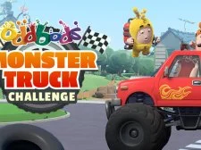 Oddbods Monster Truck game background
