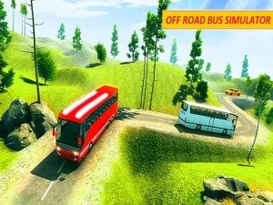 offroad bus game background