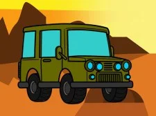 Offroad Coloring Book game background