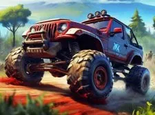 Offroad Island game background