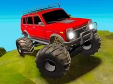Offroad Muddy Trucks game background