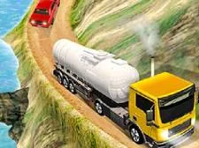 Oil Tanker Transporter Truck game background
