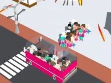 Overloaded Transport Bus Passagers game background