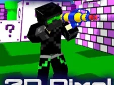 Paintball Gun Pixel 3D Multiplayer game background