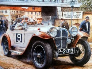 Tranh Vintage Cars Jigsaw Puzzle 2 game background