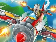 Panda Commander Air Combat game background