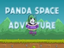Panda Space Adventure game background