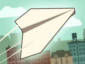 Paper Flight game background