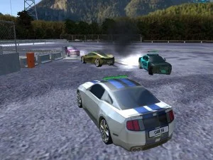 Parking Car Crash game background