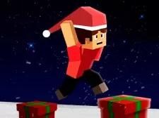 Parkour Block Xmas Special game background