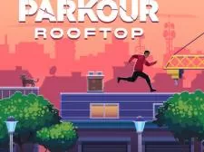 Parkour Rooftop game background