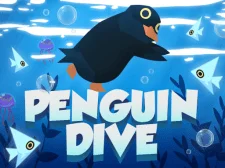 Penguin Dive game background